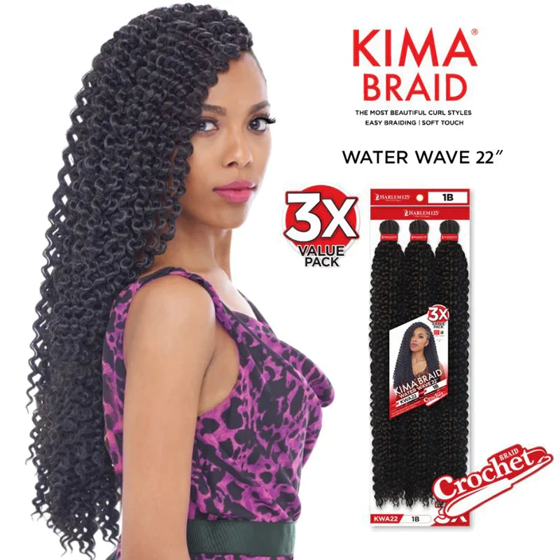 Harlem 125 Kima 3X Water Wave 22" Crochet Braid Harlem 125 Kima 3X Water Wave 22" Crochet Braid -Beauty and Company kima22 1 1024x1024 2x 93356410 f0b5 4f0a 90fc d30d75d3a8c1