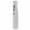 L3VEL3 BEVELED SPRAY BOTTLE WHITE -Beauty and Company l3vel3white spray bottle