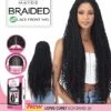 Long Curly Box Braids 36" HD Lace Front Braided Wig By Mayde Beauty