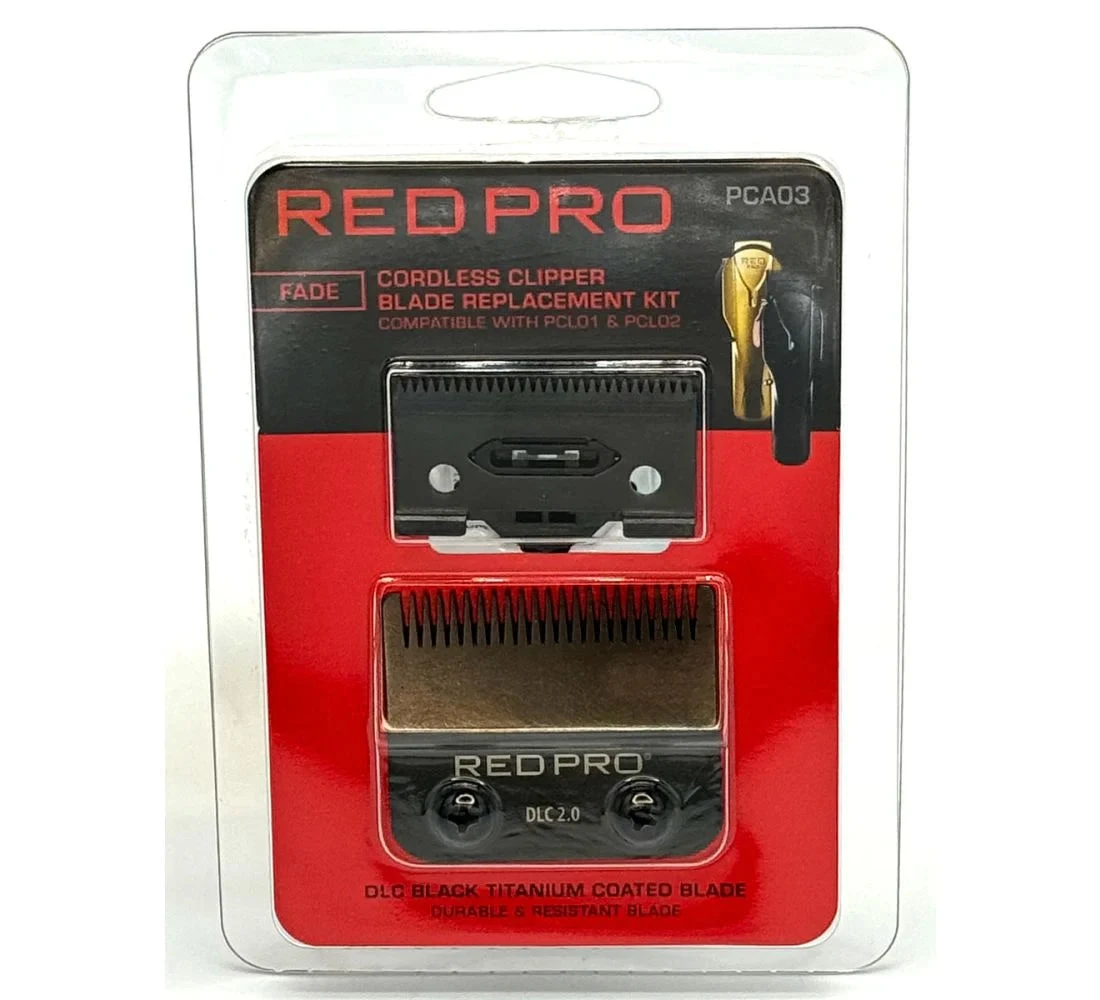 PCA03 RED Cordless Clipper's Accessories Fade PCA03 RED Cordless Clipper's Accessories Fade -Beauty and Company pca03