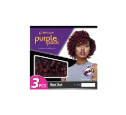 Outre Purple Pack 3Pcs Rod Set Curls Weave
