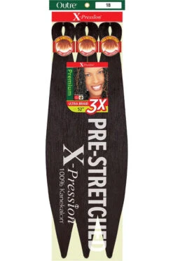 Outre X-Pression 3X 52" Pre-Stretched Synthetic Hair Braid -Beauty and Company xp2